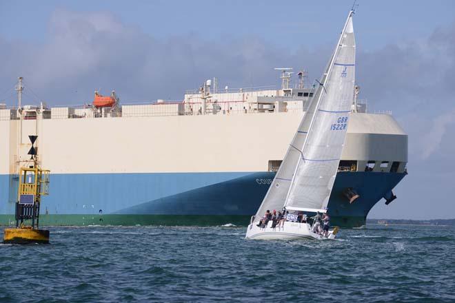 Staying Safe Without Losing Speed - Cowes Week 2013 ©  Rick Tomlinson http://www.rick-tomlinson.com